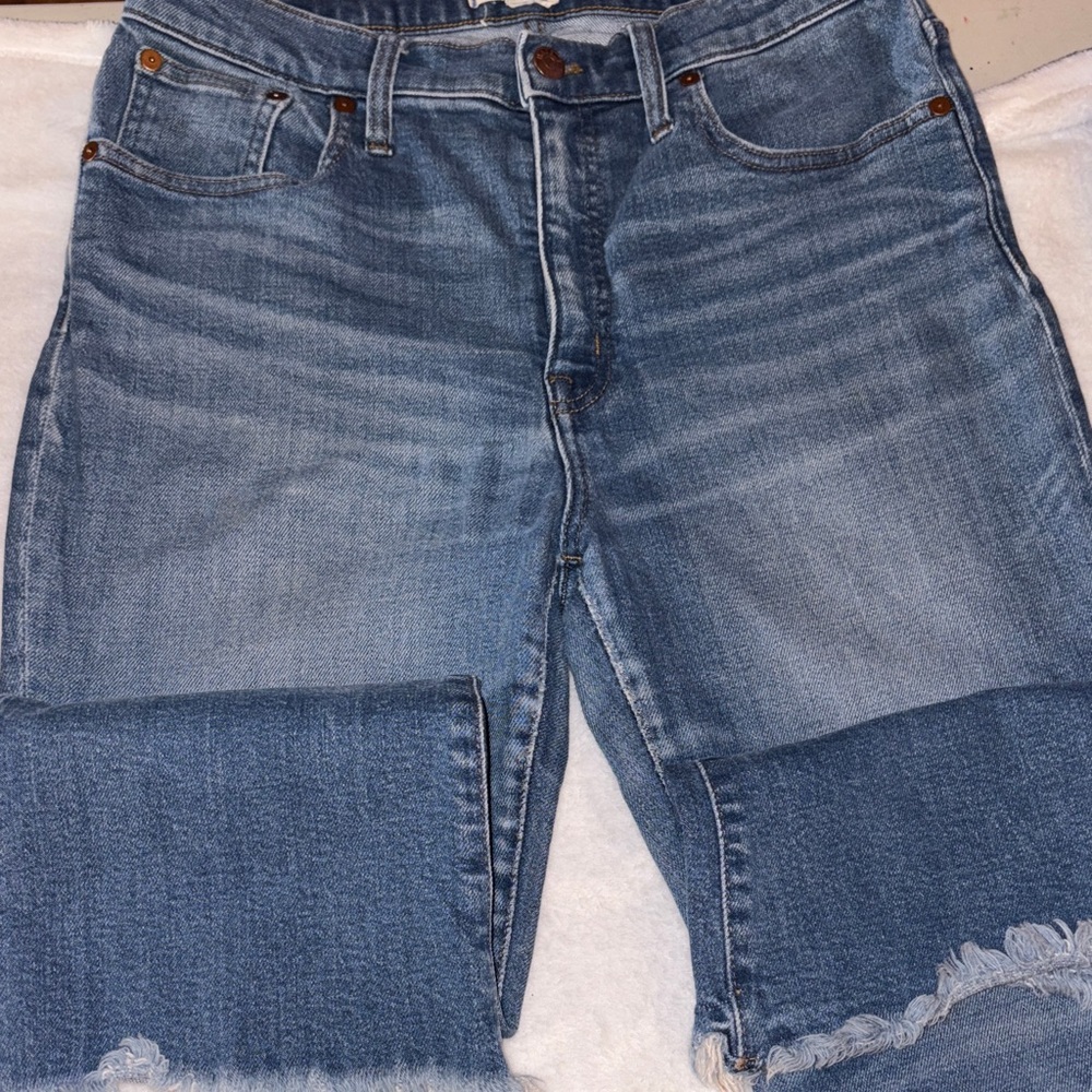 Madewell Indigo Denim Jeans